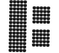 BESTonZON 500 Pcs Guitar Note Inlay Dots for Mandolin Fingerboard Dot Round Fretboard Inlay Material for Mandolin Inlay Material for Ukulele Fingerboard Inlay Markers Black Acrylic
