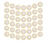 BESTonZON 50pcs 27mm Piezo Discs Acoustic Transducer Pickup Element Trigger Buzzer with Copper Material Lightweight Design for Home Appliance Vibration and Sound Detection