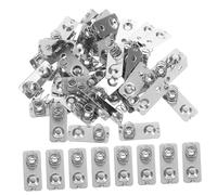BESTonZON 50PCS Aaa Battery Spring Contact Plates Positive to Negative Terminal Conversion Springs for Remote Controls Chargers High Conductivity Easy Installation in Compact Electronics