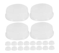 BESTonZON 50pcs Flute Hole Plugs Silicone Flute Key Plugs Open Hole Covers for Maintenance Musical Instrument Repair Parts