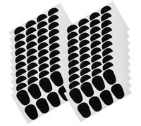 BESTonZON 50pcs Saxophone Pads Cushion Accessories for Alto Tenor Baritone Saxophones Silicone Mouthpiece Patch with Airtight Seal Protects Teeth and Enhances Playing Stability for Beginners