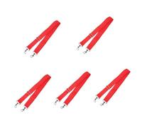 BESTonZON 5pcs Adjustable Snare Drum Strap Polyester Comfortable Sling Waist Belt for Marching Percussion Instruments