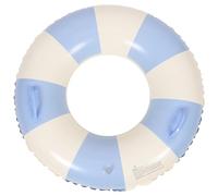 BESTonZON 5pcs Adult Inflatable Swim Ring with Handle Striped Pool Float for Safety Convenience for Summer Days Pool Stylish Practical Design for All Ages
