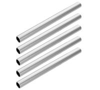 BESTonZON 5pcs Aluminum Tent Pole Repair Kit - Replacement Connector Sleeves - Universal Joint Coupling Tubes for Camping Tent Support Rod Emergency Fixes