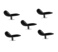 BESTonZON 5pcs Bassoon Thumb Rest Wrist Support for Bassoon Comfortable Bassoon Holder Bassoon Support Pad Bassoon Supply Bassoon Finger Rest Wrist Hand Rest for Bassoon Wrist Rest Black Abs