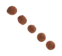 BESTonZON 5pcs Bird Chew Stone for Parrots and Pigeons Brown Soil Grinding Supports Strong Bones Easy Cage Integration for Daily Care Routine Birdcage Accessories