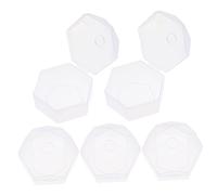 BESTonZON 5pcs Boys and Girls Case Portable Travelling Boxes for Infants Months for Bibs Dummy Box Lightweight Holder Clip for Go Use