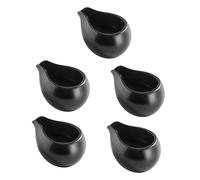 BESTonZON 5pcs Ceramic Milk Pitcher Household Jug Milk Jug for Kitchen Coffee Pouring Dispenser