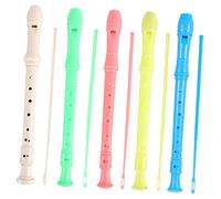 BESTonZON 5pcs Clarinet Soprano Recorder Baroque Soprano Recorder Cleaning Kit Musical Instruments Adukt Toys Descant Recorders Educational Toys Soprano Descant Recorder Abs