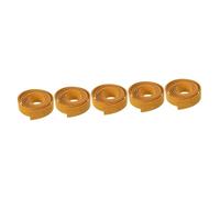 BESTonZON 5pcs Convenient Piano Tuning Strip Aluminum Piano Tuning Tool Chromatic Tuner for Easy