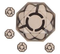 BESTonZON 5pcs Diamond Shape Effector Foot Caps Pedal Toppers for Electric Guitar Effect Pedal Protection Mushroom Foot Switch Caps