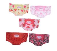 BESTonZON 5pcs Doll Diapers Underwear for Dolls Soft Elastic Clothing Accessories Reusable Briefs for Creative Mix Match Wardrobe