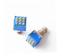 BESTonZON 5pcs Electric Guitar Foot Pedal Switch Effects Pedal Box True Bypass Switch Metal Material Led Indicator