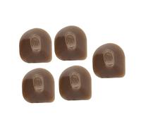BESTonZON 5pcs Flute Mute Bricks Made of Colloid Material Convenient Storage, Portable Flute Button Pads for Music Studio Accessories and Noise Reduction