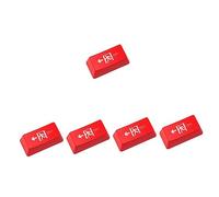 BESTonZON 5pcs Gaming Keyboard Mechanical Key Cap Shine Through Design Original Height Material Oil-jet Engraving