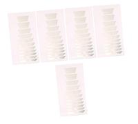 BESTonZON 5pcs Guitar Sticker Guitar Fingerboard Sticker Guitar Fret Inlay Bass Fretboard Markers Guitar Fretboard Supplies Musical Instrument Sticker Bass Neck Fretboard Map Stickers Silver