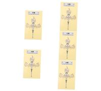 BESTonZON 5pcs Headstock Clear Acoustic Guitar Stickers Guitar Decals Acoustic Diffuser Guitar Note Decals Guitars Guitar Practicing Decal Guitar Fretboard Poster Electric Pvc