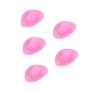 BESTonZON 5pcs Mini Pink Cowboy Cap Bottle Topper Small Western Party Decoration for Wine Bottles Multifunctional Lightweight Miniature Hat for Craft Projects and Festival Accessories