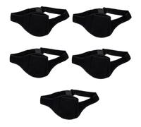 BESTonZON 5pcs Pack Running Wheat Bag Cell Phone Holder Phone Mount Cell Phone Microphone Running Waist Belt Microphone Belt Mens Belt Bags Microphone Prop Carrier Gym Diving Fabric Black