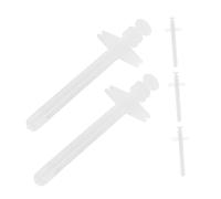 BESTonZON 5pcs Pet Medication Dispenser Tool with Ergonomic Push Feeding Tube for Dogs Cats Pets Easy to Clean Animal Medicine Feeder for Stress and Liquid Administration