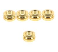 BESTonZON 5pcs Pickup Tail Pin Cap Endpin Tip Strap Button Replacement for Acoustic Guitar Guitar End Pin Button Cap for Strap Use