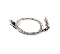 BESTonZON 5pcs Professional Acoustic Guitar Accessory Piezo Pickup Rods High Performance Chrome Contact Pickup for Cigar Box Guitar