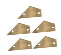 BESTonZON 5pcs Professional Guitar String Height Ruler Metal Guitar Neck Spacing Ruler for Accurate String Action Measurement for Instrument Repair and Setup