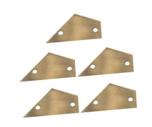 BESTonZON 5pcs Professional Guitar String Height Ruler Metal Guitar Neck Spacing Ruler for Accurate String Action Measurement for Instrument Repair and Setup