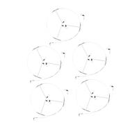 BESTonZON 5pcs Surf Fishing Wire Leader Rigs with Anti-tangle Balance Bracket for Saltwater and Freshwater Fishing Traces Kit Suitable for Beginners and Pros