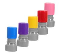 BESTonZON 5pcs Teacher Stamp for Grading and Feedback Self Inking Reward Stamps for Homework for Student Encouragement and Classroom Use