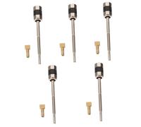 BESTonZON 5pcs Violin Bow Metal Screw Sturdy Bow Frog Screw Frog Part Replacement Tool for String Instrument