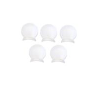 BESTonZON 5pcs White Clarinet Rests Left Hand Thumb Brace Sore Thumb Relief Musical Instrument Support