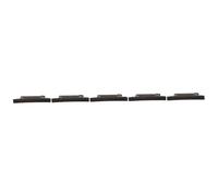 BESTonZON 5pcs Wooden Guitar Bridge Replacement Adjustable Musical Instrument Part for Guitar Accessories