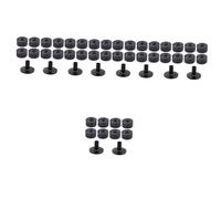 BESTonZON 5sets Drum Cymbal Felt Pads Replacement Cymbal Sleeves for Drum Kit Stand Felts for Parts and Supplies