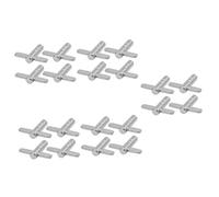 BESTonZON 5sets Drum Tuning Tools Metal Drum Set Key Drum Key Drum Tuning Key for Drummer Drum Accessory T-shaped Drum Key Set 4pcs*5