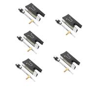 BESTonZON 5sets Violin Bow Frog Replacement for with Parts Easy to Install Produces for Violinists Seeking Bow Accessories