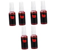 BESTonZON 6 Pcs Artificial Blood Fake Blood Prop for Halloween Cosplay Party Pranks Vivid Simulation Plasma for Costume Scenes and Classroom Use
