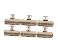 BESTonZON 6 Pcs Cello Wolf Sounder Mute Suppressor Tube Violin Parts Bass Wolf Cello Endpin Violin Suppressor Tube Cello Accessories Wolf Tone Mute Viola Mute Copper Tuner Adjustable