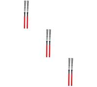 BESTonZON 6 Pcs Drum Drum Brush Steel Wire Drum Brush Retractable Wire Drum Sticks Bulk Instrument Accessories Drum Special Brush Aluminum Drum Brush Digital Drum Sticks Snare Drum Red Wood