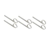 BESTonZON 6 Pcs Small Slip Ring Trumpet Accessories Trumpet Slide Ring Rings Musical Instruments Trumpet Tool Trumpet Slide Finger Ring Trumpets Cornet Parts Metal Finger Ring Copper Silver