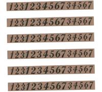 BESTonZON 6 Sheets of Tongue Drum Decals Musical Note Scale Stickers for Beginner Practicing Auxiliary Tool Easy to Carry Paper Material Creative Design for Learning Tongue Drum