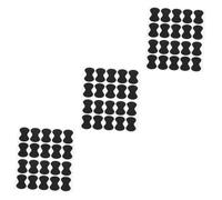 BESTonZON 60 Pcs Anti-slip Stickers for Paddles Non Fingerpicking Guitar Stand Guitar Pick Holder Keychain Stop Dropping Guitar Picks Guitar Pick Supplies Finger Picks Control Grip Black Eva