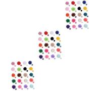 BESTonZON 60 Pcs Chiffon Hair Clip Chiffon Clips Little Hair Accessories Jaw Hair Clips Little Girl Hair Clips Barrettes for Mini Hair Claws Floral Hair Clip
