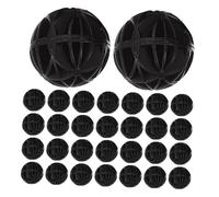 BESTonZON 60pcs Biological Filter Balls for Fish Tank and Pool Cleaning Reusable Aquarium Bio Media for Efficient Water Purification and Microenvironment Stabilization in Household and