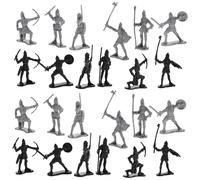 BESTonZON 60pcs Historical Action Figures Medieval Roman Knights Miniature Warriors Model for Classroom Projects History Lessons Authentic Detailed Sculpting