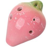 BESTonZON 6hole Professional Boys and Girls Ocarina Portable Music Instrument Stand Lanyard