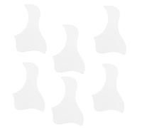 BESTonZON 6pcs Acoustic Guitar Pickguards Medium Size Self-adhesive Folk Guitar Protective Pickguard Covers for Ukulele and Acoustic Accessories