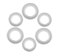 BESTonZON 6pcs Bird House Hole Protectors Cage Guards for Parrot Nest Box Replacement Breeding Box Rings Durable Bite Accessories