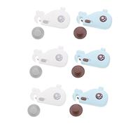 BESTonZON 6pcs Boy Girl Safety Locks for Fridge and Cabinet Locks Proofing for Home Childproofing