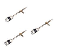 BESTonZON 6pcs Cello Bow Accessories Metal Screw Chrome Mount for Stringed Instruments Cello Bow Parts